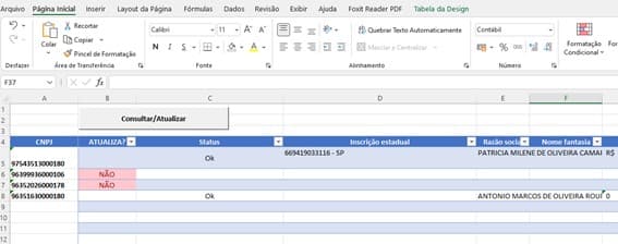 CNPJ.ws x Excel Integration